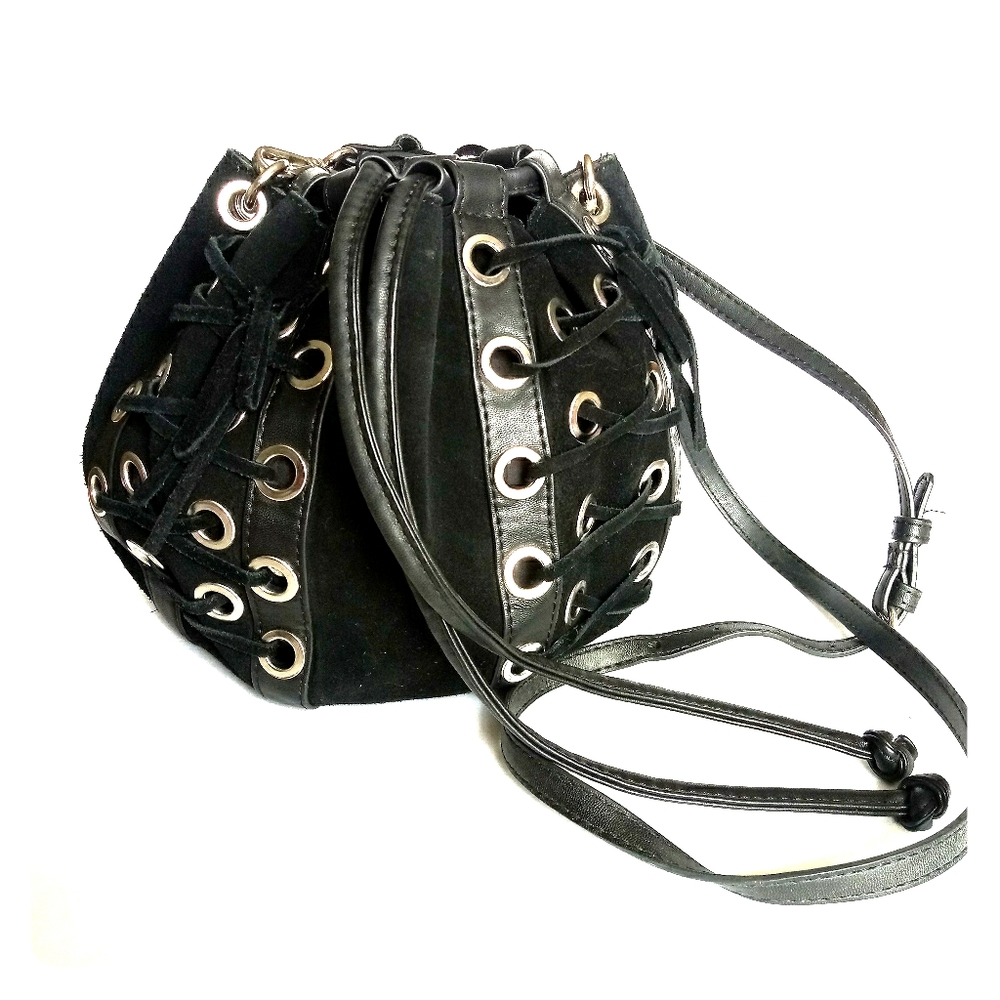 Zara drawstring purse